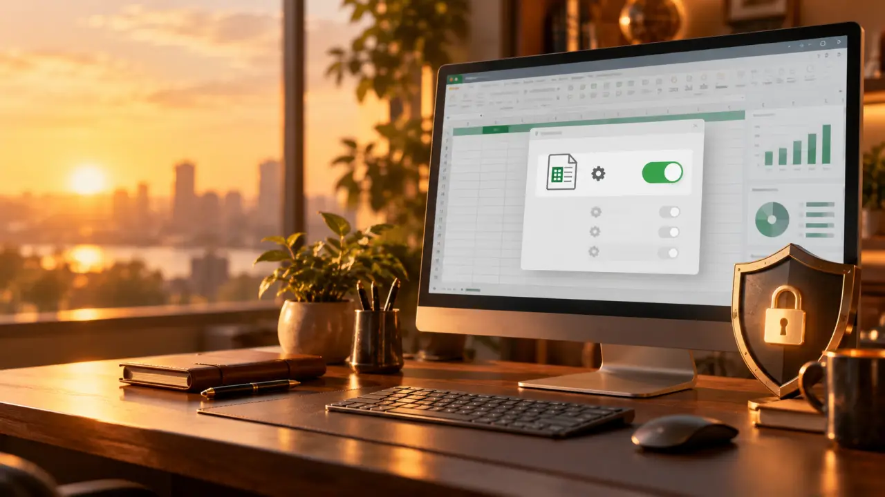 Excel : activer les macros d’un fichier sans tout autoriser