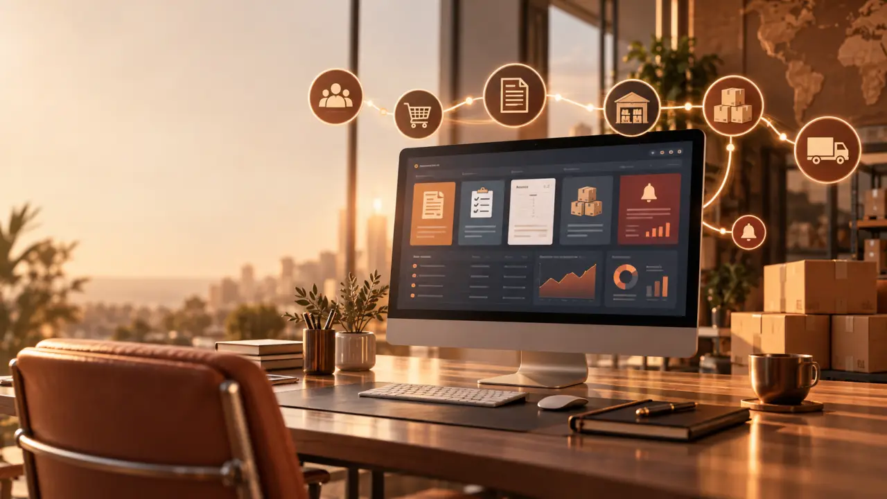 ERP de gestion commerciale : du devis au réapprovisionnement sans ressaisie