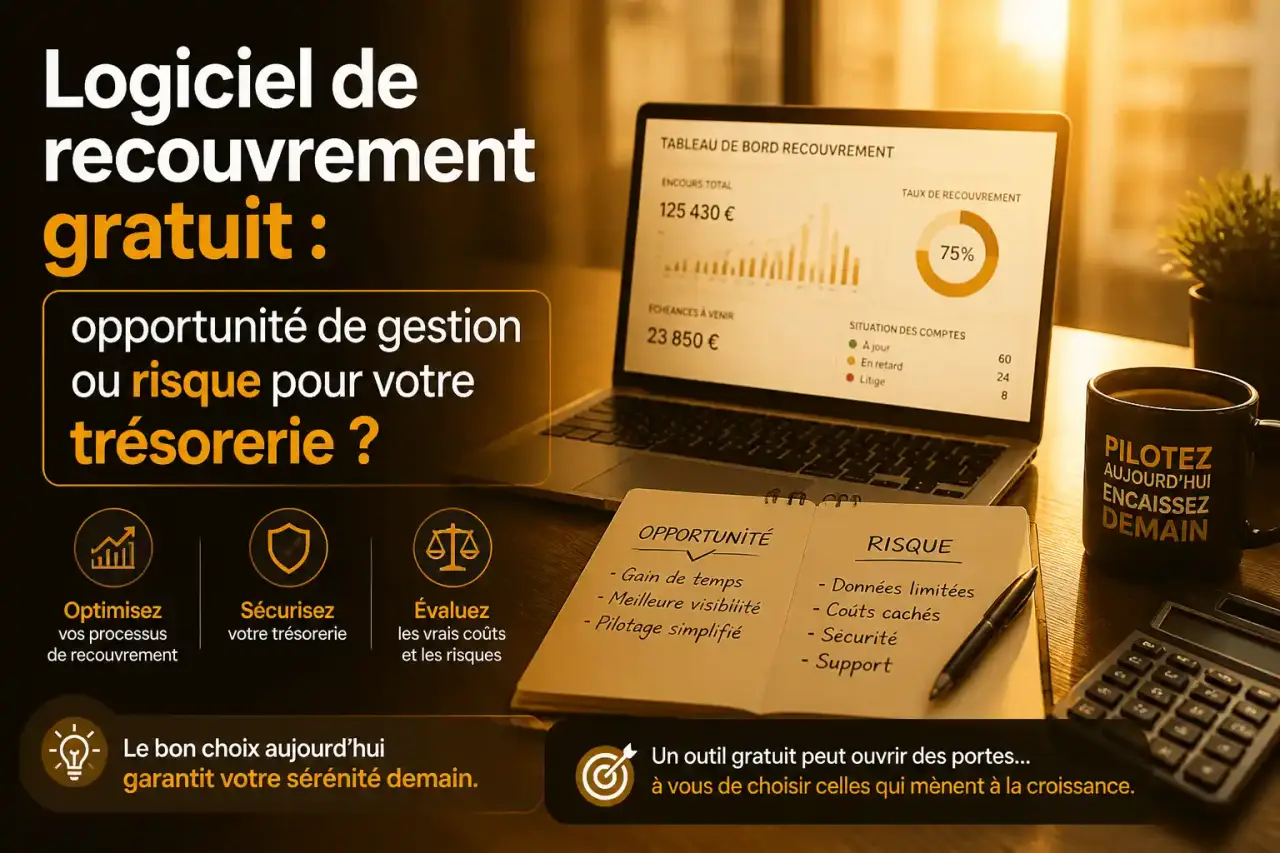 Logiciel de recouvrement gratuit : opportunité de gestion ou risque pour votre trésorerie ?